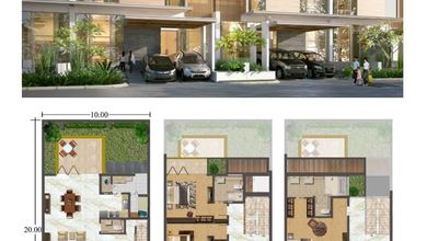 Rumah Elegan di Golf Island, Jakarta Utara, 3 KT, LT 200m²