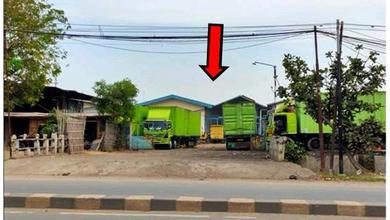 Dijual Murah Gudang Bekas Pabrik Di Husen Sastra Negara Tangerang Dekat Bandara Soeta