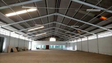 Dijual Gudang Dipinggir Jalan Raya Masuk Kontainer 40ft 