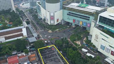 Tanah Elit Dijual di Thamrin, Jakarta Pusat, Harga 400 Miliar
