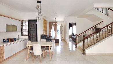 Rumah Sewa Nyaman Lokasi BSD, Tangerang Selatan, LB 160m²