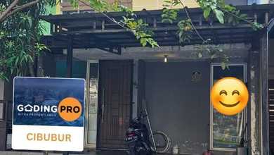 Rumah Dijual di Cibubur, Depok, LB 80m², Harga Kompetitif!