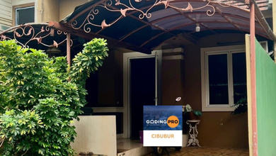 Kesempatan Rumah di Legenda Wisata, Bogor, LB 56m², Harga 1 Miliar