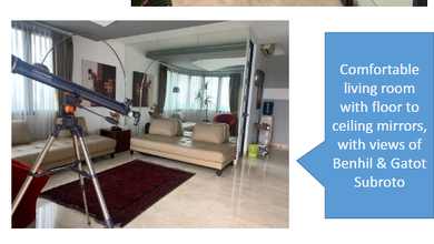 For Rent: Stylish 3-Bedroom Apartemen (190 sqm) in Gatot Subroto, Jakarta Selatan – Strategis Location [smartweb-furniture