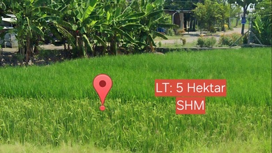 Jual Tanah Area Komplek Buduran Pemandangan Danau dan Taman