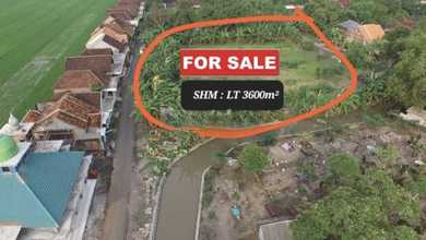 Jual Terjangkau Tanah 3600 m2 Kawasan Strategis