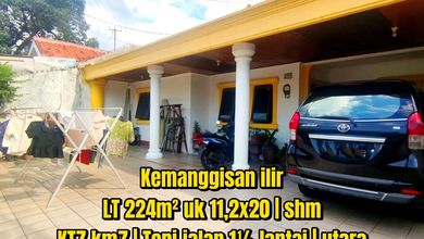 Rumah Mewah di Kemanggisan, Jakarta Barat, 7 KT, LT 224m²