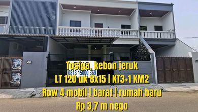 Rumah Area Premium Kebon Jeruk, Jakarta Barat - Harga Menarik 3,7 Miliar