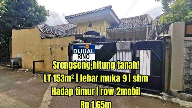 Rumah Idaman di Srengseng, Jakarta Barat, 3 KT, Harga 1,5 Miliar