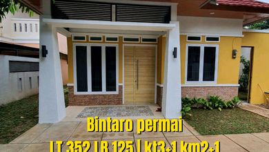 Dijual rumah Eksklusif di Bintaro, Jakarta Selatan - LT 352m²