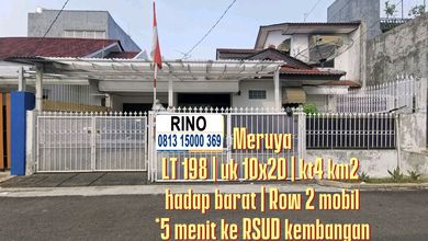 Kesempatan Langka, rumah Prestisius di Meruya, Jakarta Barat, LB 180m²