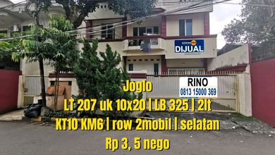 Rumah Kost 2 Lantai Lebar 10 Meter Strategis Depan Komplek Dpr Joglo Jakarta Barat