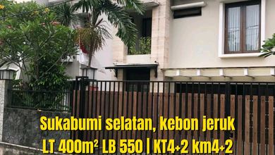 Rumah Area Luxury Kebon Jeruk, Jakarta Barat - Harga Menarik 11,8 Miliar