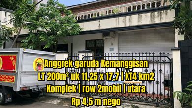 Rumah Elegan di Kemanggisan, Jakarta Barat, 4 Kamar Tidur, LT 200m²
