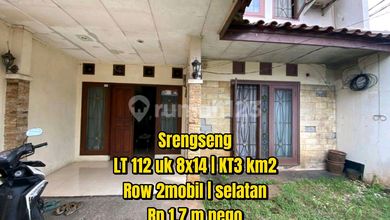 Rumah Siap Pakai di Area Srengseng, Jakarta Barat, LT 112m²