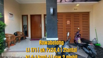 Hunian Prestisius di Kawasan Rawa Belong, Jakarta Barat, LB 250m², Harga 3,5 Miliar