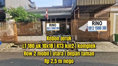 Kesempatan Rumah di Kebon Jeruk, Jakarta Barat, LB 108m², Harga 2,5 Miliar