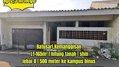 Dijual Rumah Nyaman di Kebon Jeruk, Jakarta Barat - LT 165m²