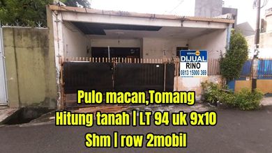 Dijual Rumah Nyaman di Tomang, Jakarta Barat - LT 90m²