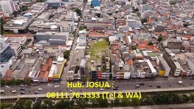 Tanah Elit Dijual di Gajah Mada, Jakarta Pusat, Harga 456 Triliun