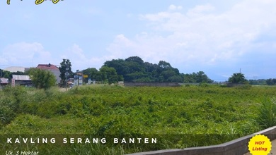 Tanah Elit Dijual di Cipocok Jaya, Serang, Harga 1350 Triliun