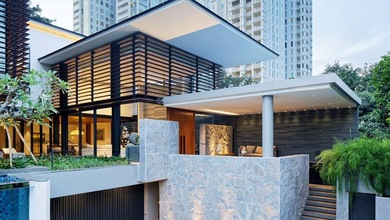 Kesempatan Eksklusif, rumah Mewah di Kebayoran Baru, Jakarta Selatan, LB 1500m²