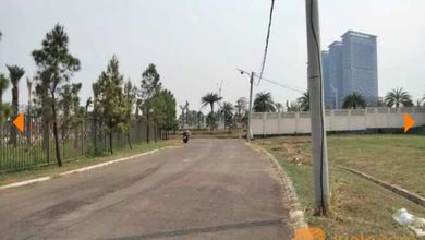 For Sale Tanah Eksklusif di Gading Serpong, Tangerang, LT 424m²