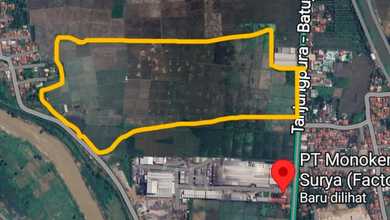 Tanah Strategis di Rengasdengklok, Karawang, Harga 132 Juta