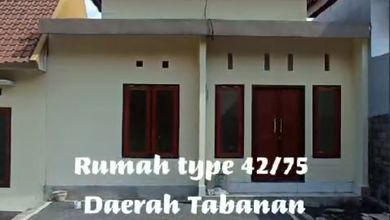 Rumah Minimalis Harga Hemat di Batuaji, Tabanan, LB 75m²