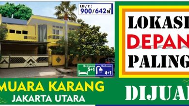 For Sale rumah Premium di Muara Karang, Jakarta Utara - LT 642m²