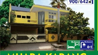 Rumah Mewah di Muara Karang, Jakarta Utara,  KT, LT 642m²