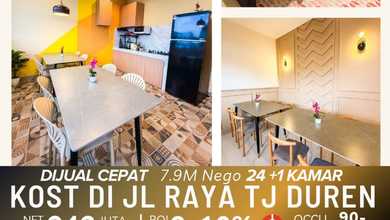 Kost Baru Tanjung Duren Raya 111M2 Lantai 24Kt Km Furnished Rare