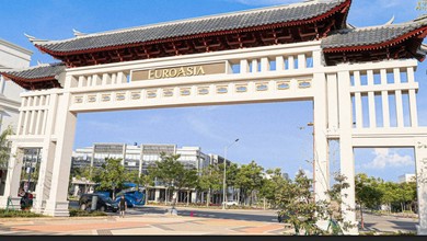 dijual 2 unit ruko gandeng pik2 Osaka, pantai indah kapuk, teluk naga, banten