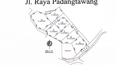 For Sale Tanah Eksklusif di Sanur, Denpasar, LT 300m²