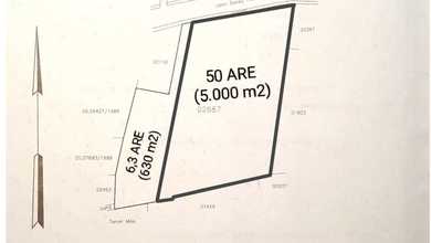 Dijual Tanah Eksklusif di Denpasar Barat, Denpasar, LT 5000m²