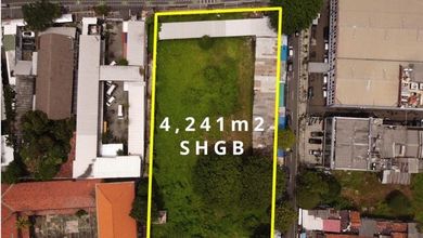 Tanah Elit Dijual di Senen, Jakarta Pusat, Harga 169 Miliar