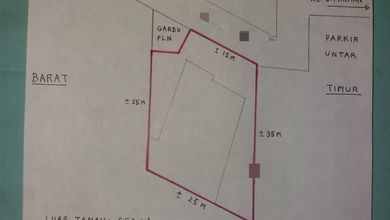 Tanah Bisnis Pinggir Jalan Raya Area Daan Mogot