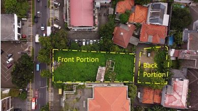 For Sale Tanah Eksklusif di Kemang, Jakarta Selatan, LT 535m²