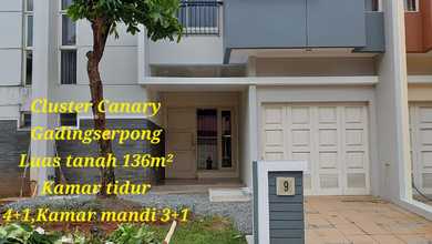 Rumah Semi Furnished Lokasi Strategis Daerah Gading Serpong