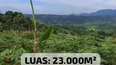 Dijual Tanah Eksklusif di Jonggol, Bogor, LT 23000m²