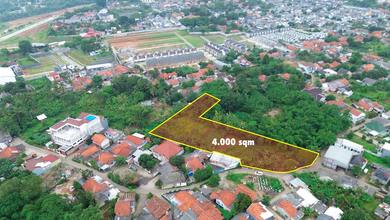 Dijual Tanah Eksklusif di Cibogo, Tangerang, LT 4000m²