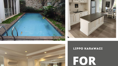 Rumah Minimalis Disewakan di Lippo Karawaci, Tangerang, Harga Ekonomis