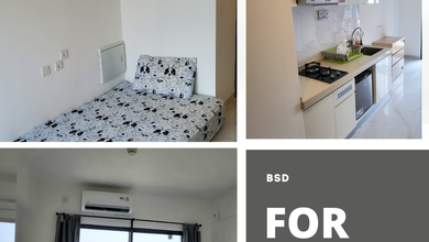 Jual Cepat Apartemen Murah di BSD, Tangerang, LT 20m²