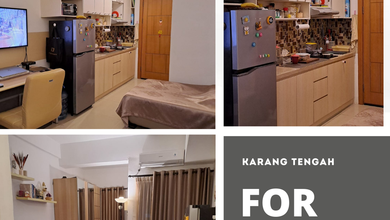 Jual Cepat Apartemen Murah di Karang Tengah, Tangerang, LT 27m²