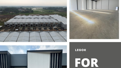 Disewakan Gudang Baru Ijin Industri di Kawasan Pergudangan Blessindo Legok Tangerang