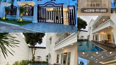 Penawaran Langka, rumah Prestisius di Pondok Indah, Jakarta Selatan, LB 1050m²