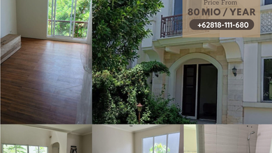 Rumah Sewaan Murah di BSD Eminent, Tangerang, 3 KT, Harga 80 Juta /tahun