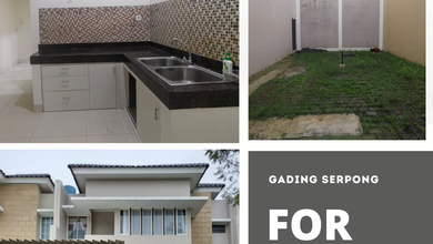 Rumah Minimalis Disewakan di Gading Serpong, Tangerang, Harga Ekonomis
