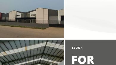Disewa Gudang Baru di Pergudangan  Blessindo , LEGOK Tangerang 3 in 1 Warehouse 