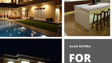 For Sale rumah Premium di Alam Sutera, Tangerang - LT 480m²